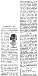 Clipping from 9/23/1925