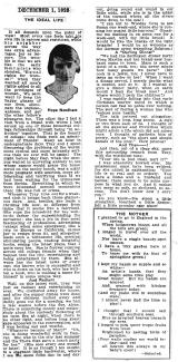 Clipping from 12/1/1925