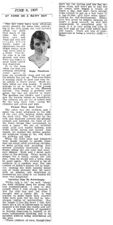 Clipping from 6/6/1927