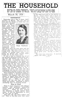 Clipping from 3/30/1935