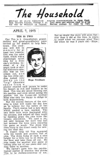 Clipping from 4/7/1953