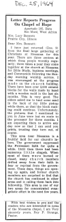 Clipping from 12/25/1964