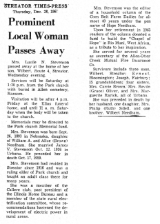 Clipping from 12/28/1967
